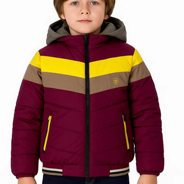 Boys Color Block Jacket (A-2508)