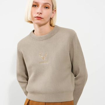 Markhor Embroidery Women's Sweatshirt (A-2747)