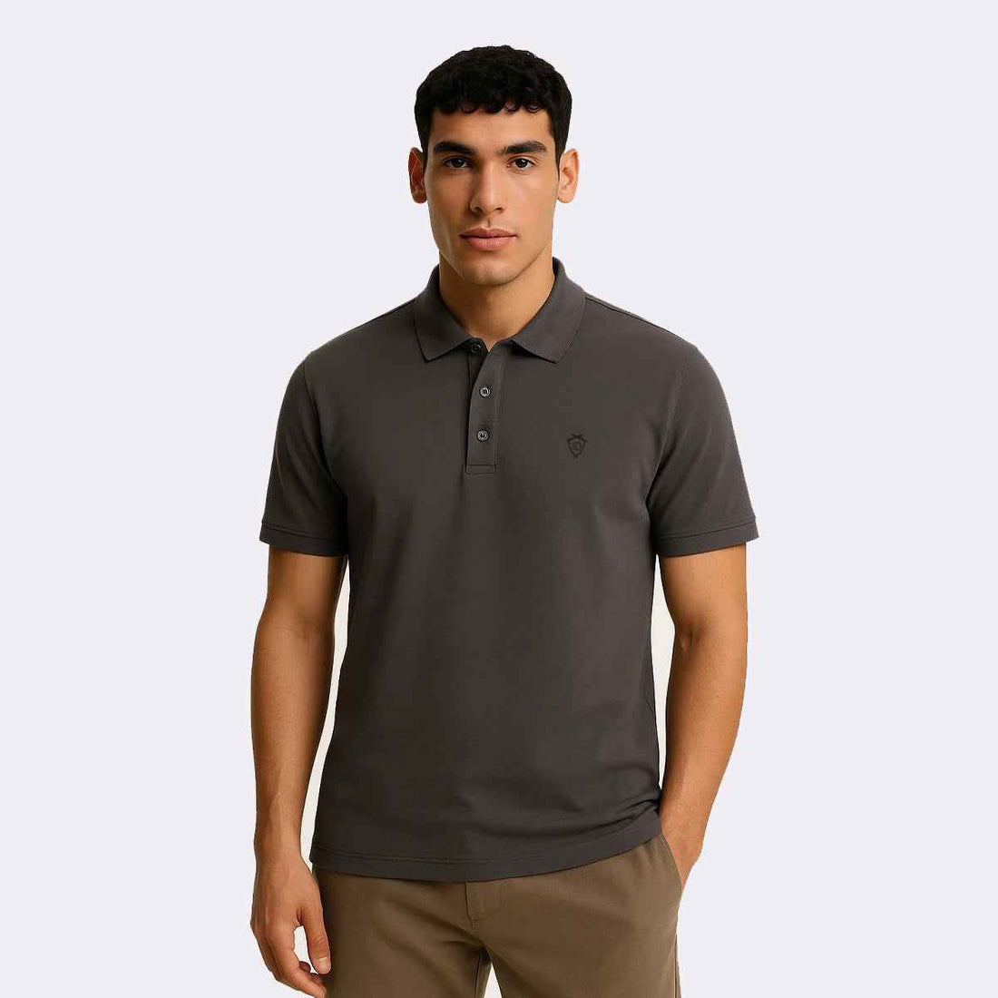 Mens Imported Plan Polo (A-3407)