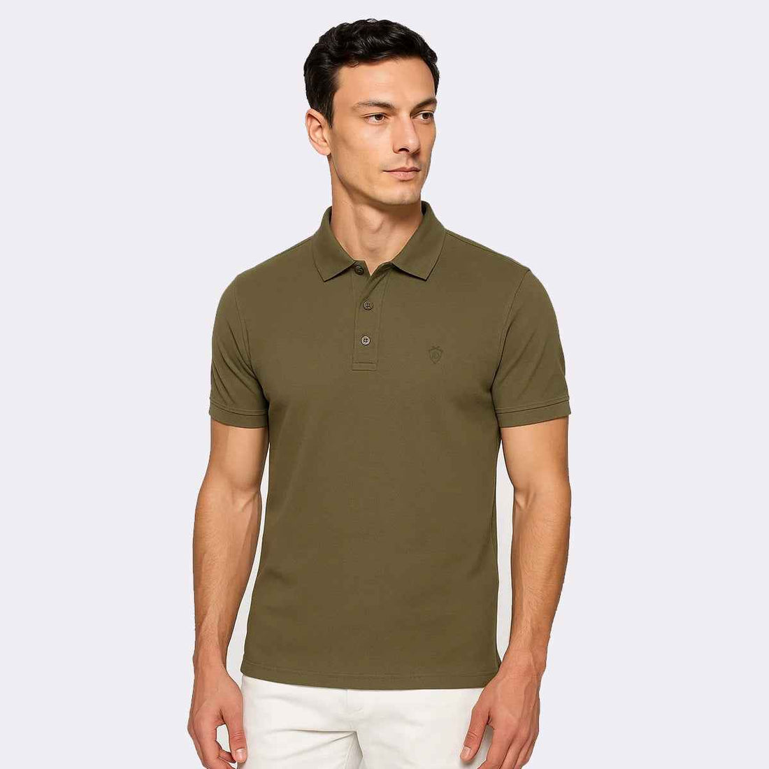 Mens Imported Plan Polo A-3406 - Men's Imported Plan Polo