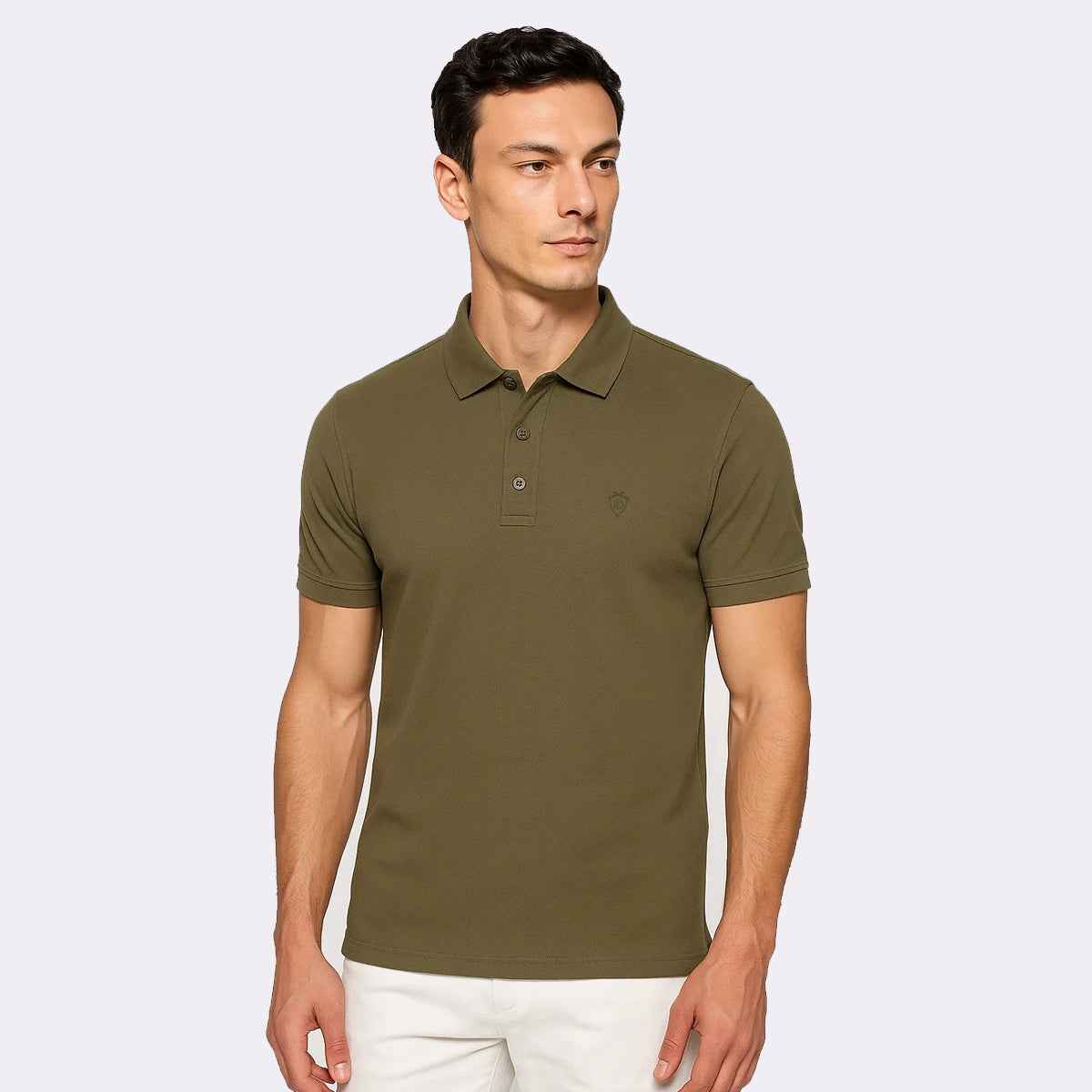 Mens Imported Plan Polo A-3406 - Men's Imported Plan Polo