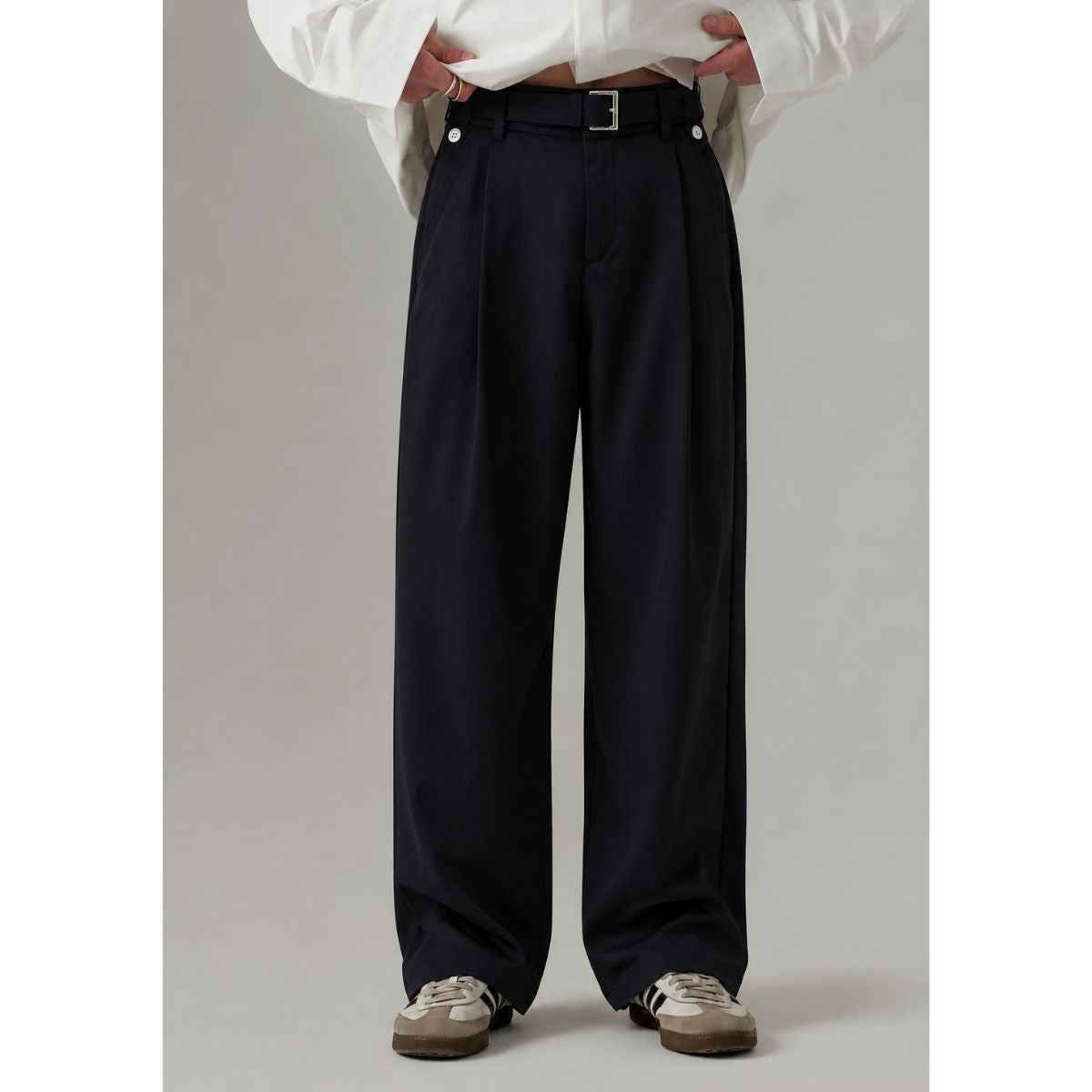 Black Belt Style  Gurkha Pant (A-4118)