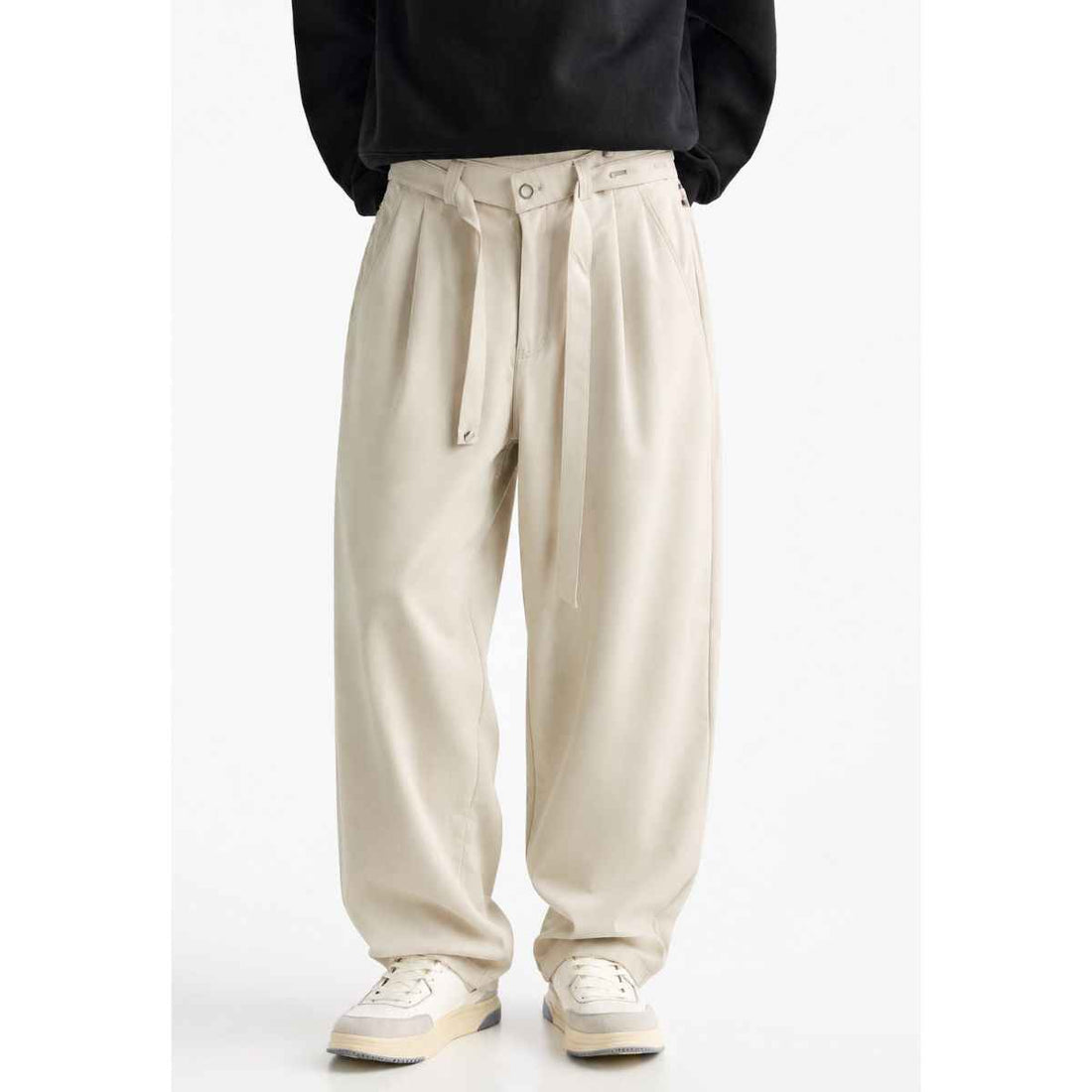 Off-White Long Length Gurkha Pant (A-4681)