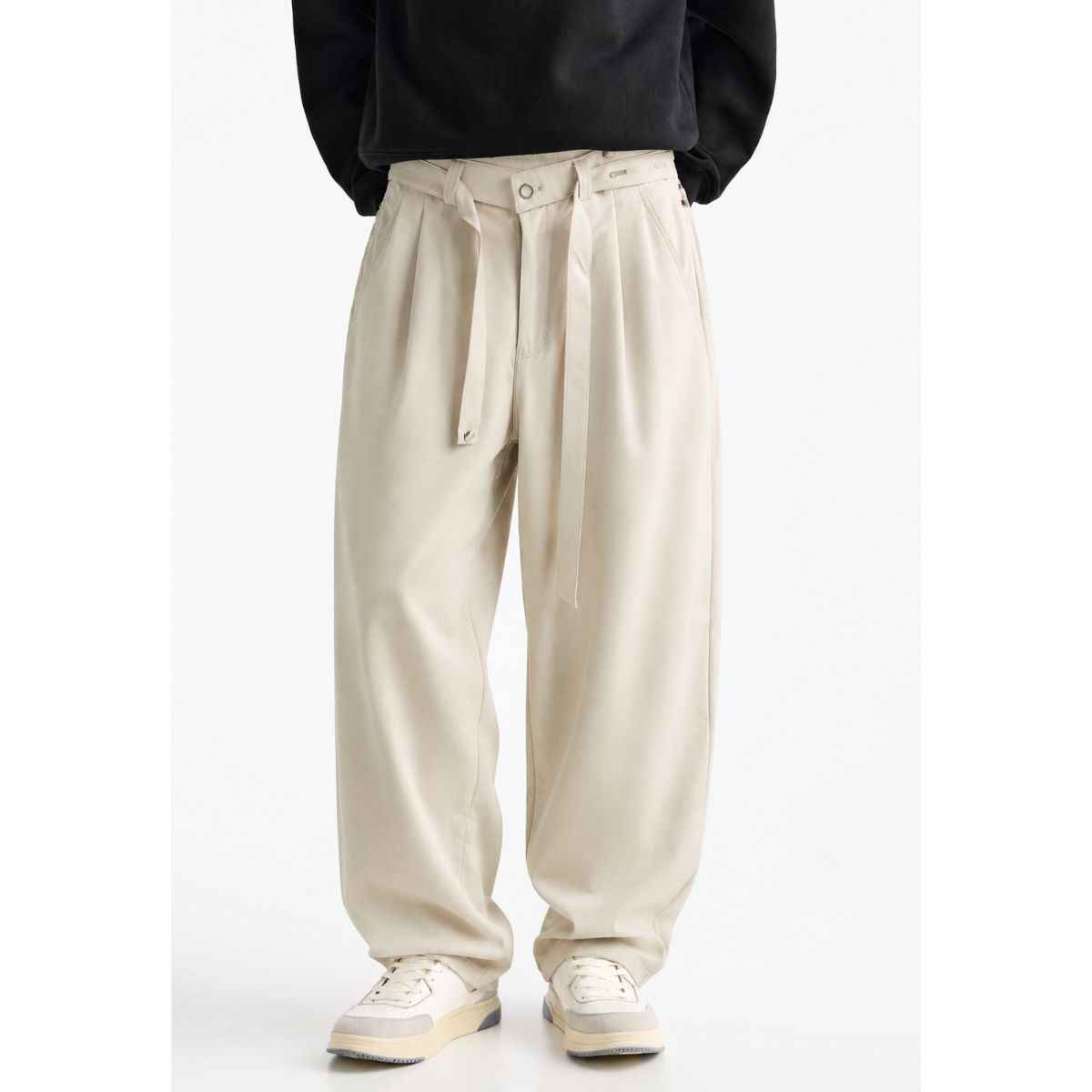 Off-White Long Length Gurkha Pant (A-4681)