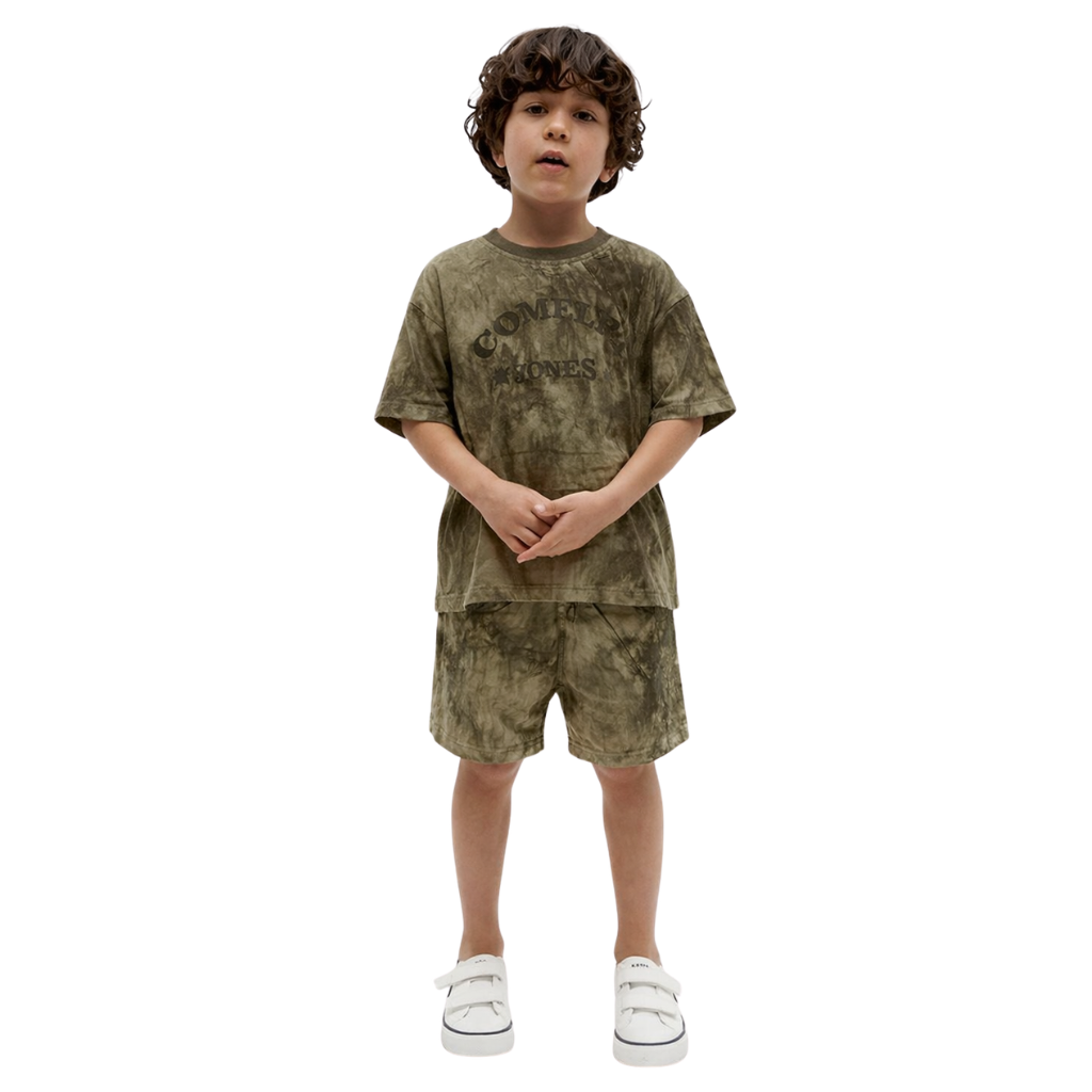 Boy Camouflage Printed Track Suit (A-3166)