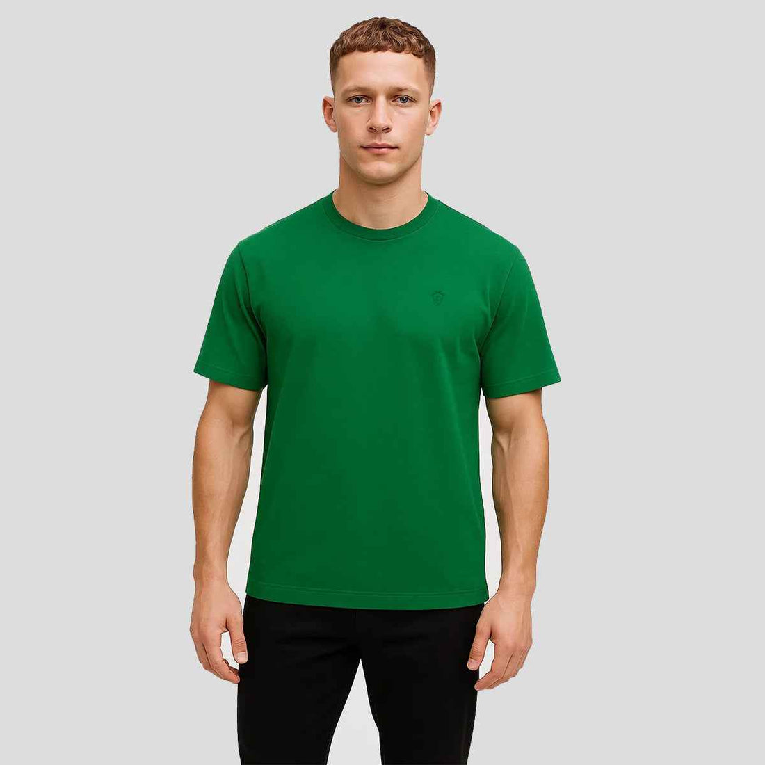 Mens Jarsey Round Neck T-Shirt(A-3410)
