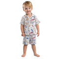 Boys Lilan Half Sleeve Printed Track Suit (A-3538, A-3536)
