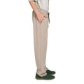 Beige Color Self Texture Stretchable Trousers (A-4804)