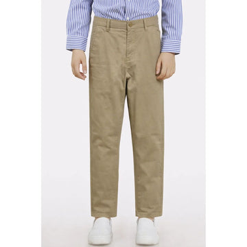 Khaki Color Men Cotton Chinos (A-3445)