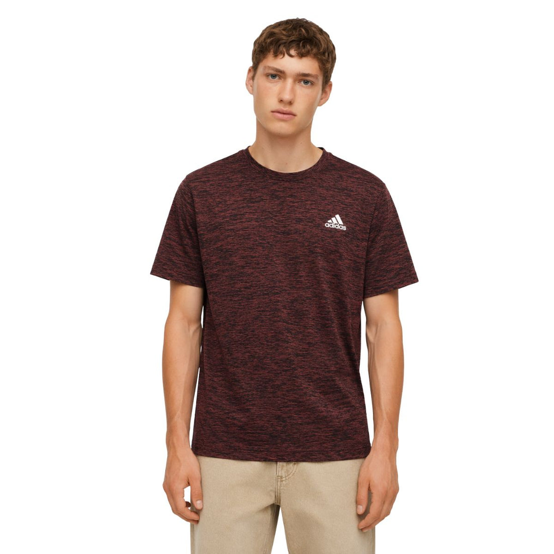 Maroon Shaded Dry Fit T-Shirt (A-4524)