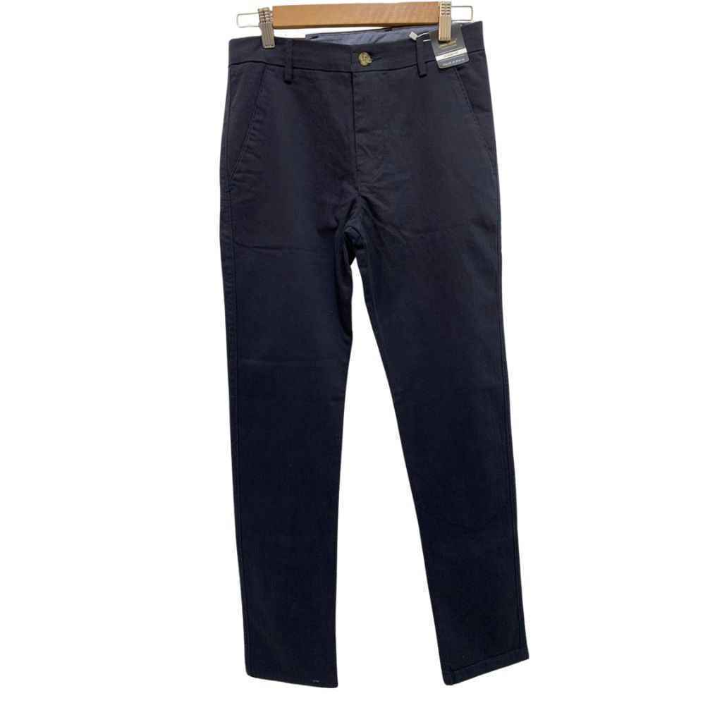 Navy Blue Color Cotton Chino Pant (A-3446)