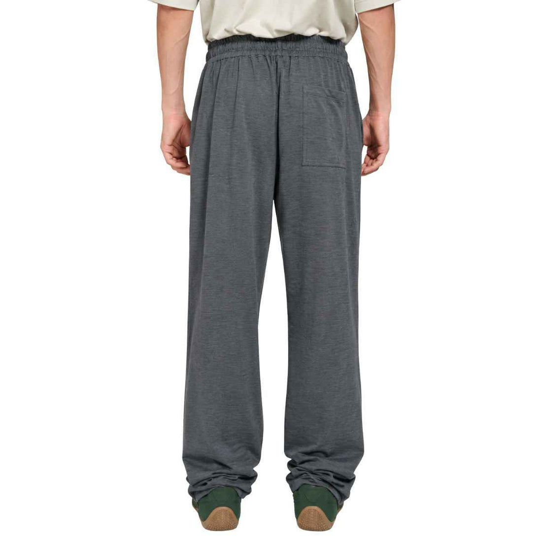 Grey Comfortable Summer Trousers (A-4802)