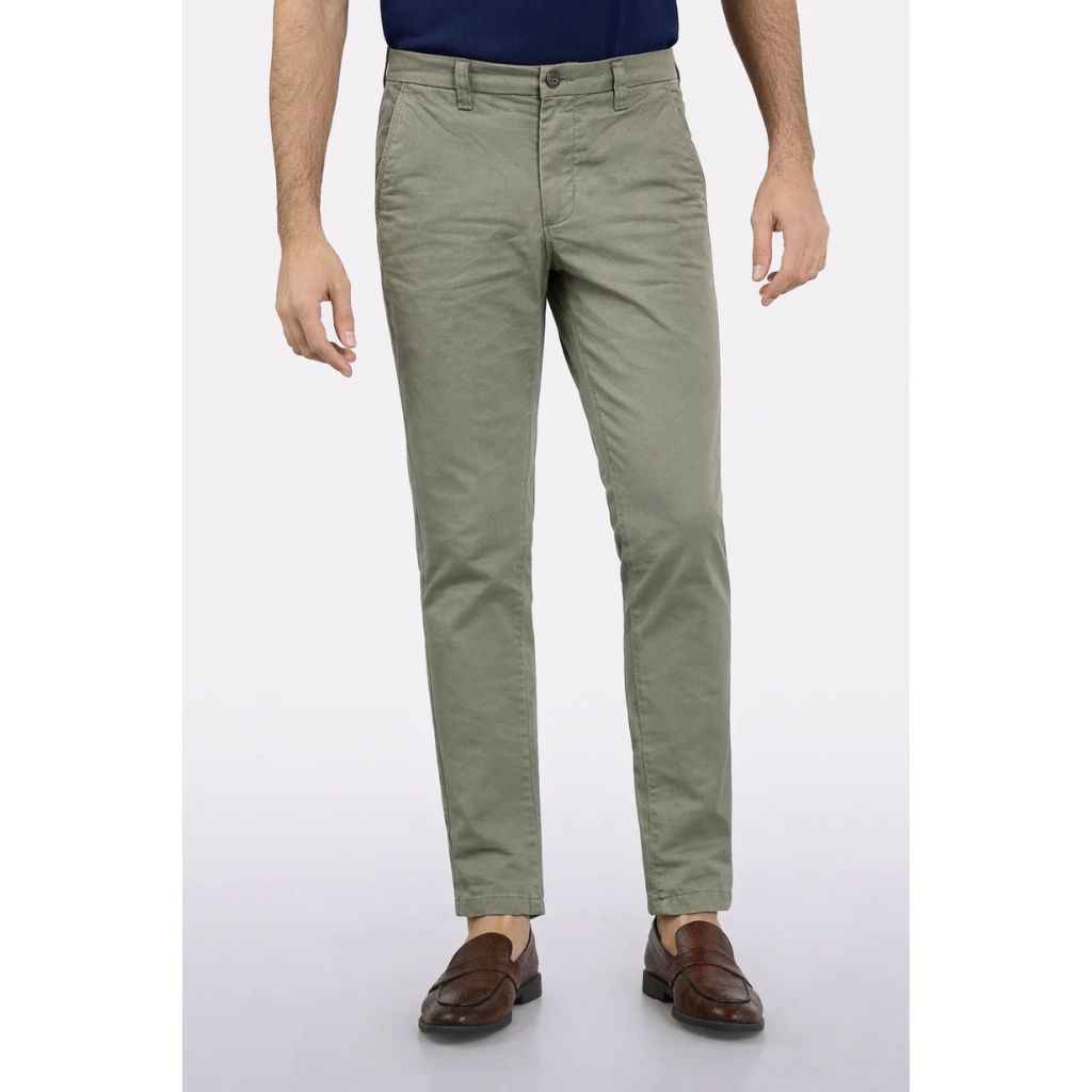 Bottle Green Men Cotton Chino Pant (A-3986)