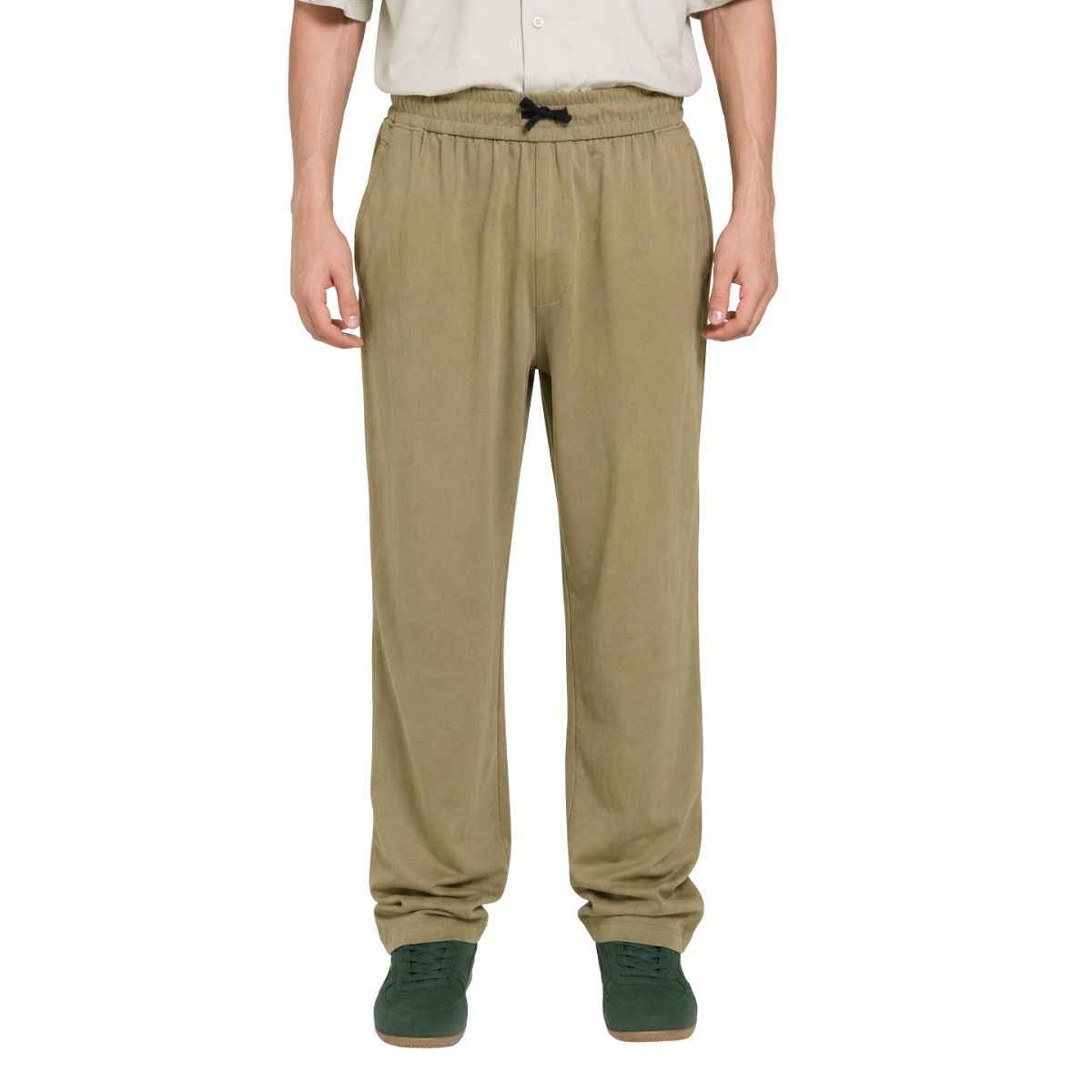 Mustard Color Stretchable Trousers (A-4802)