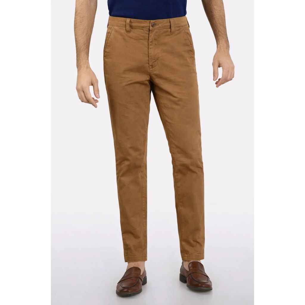 Copper Brown Color Mens Cotton Chino Pant (A-3894)
