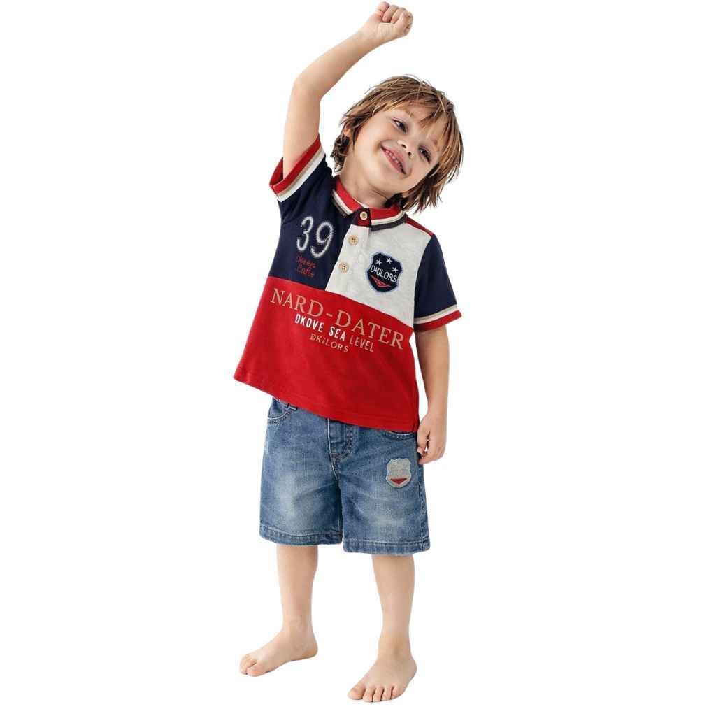 Boys Casual Jeans & Polo Co-Ord Set (A-3159)