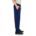 Navy Blue Stretchable Jersey Comfortable Trousers (A-4802)
