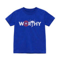 Blue Printed Boys Tee (A-1601)
