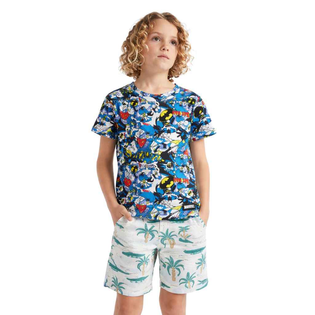 Badman Printed Boys Tees (A-1393)