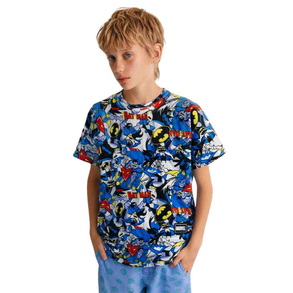 Badman Printed Boys Tees (A-1393)