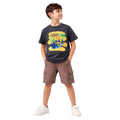 Car Printed Grey Tee (A-1590)