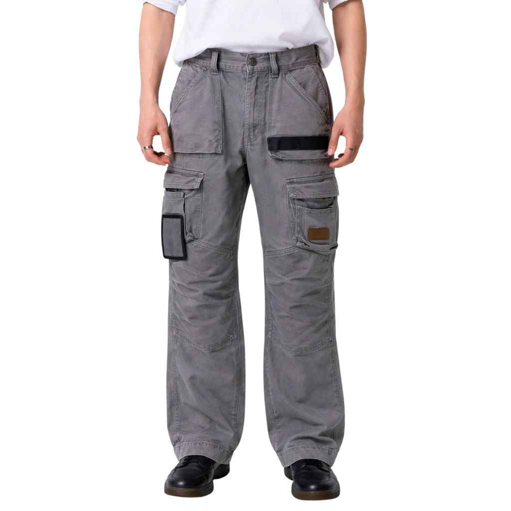 Mens & Women's Denim Six Pocket Cargo Pant (A-3990)