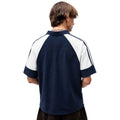 Navy Blue & White Color Combination Polos (A-4586)