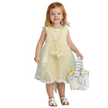 Light Lemon Color Girls Frock (A-3178)
