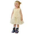 Light Lemon Color Girls Frock (A-3178)