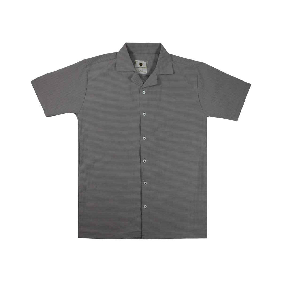 Bubble Fabric Half Sleeves Shirt (Lt-46-A-3551)