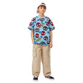 Sky Blue Spider Man Printed Tee (A-1385)