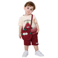 Blood Red Boys Printed Track Suit (A-4064)