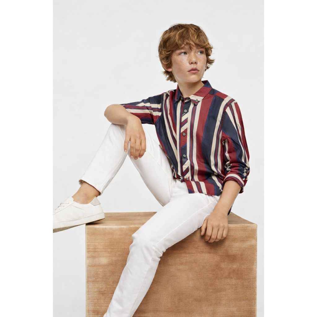 Boys Stripes Casual Shirt (A-952)