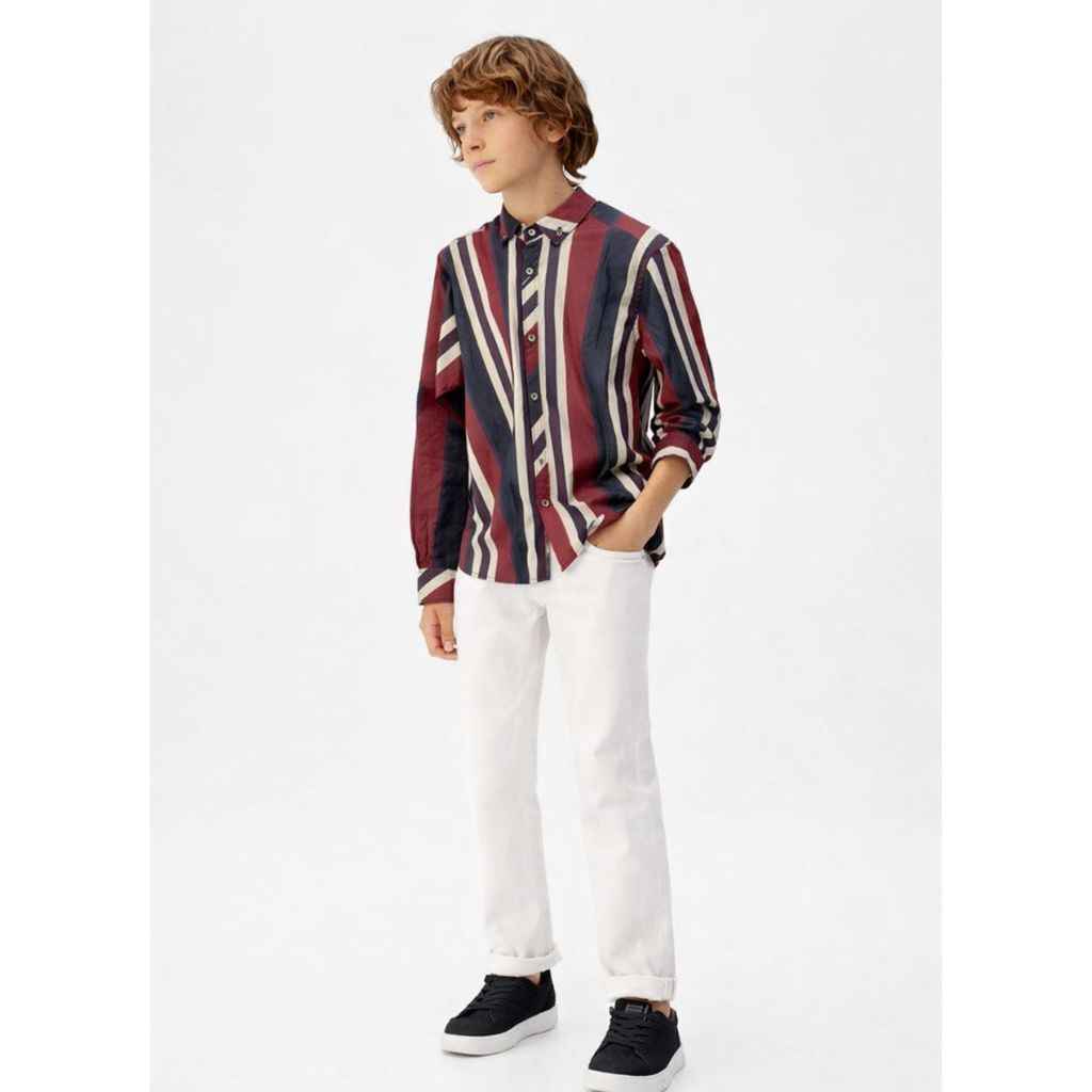 Boys Stripes Casual Shirt (A-952)