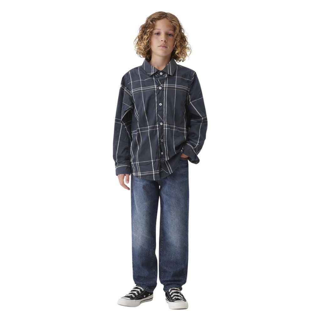 Boys Lining Cotton Casual Shirt (A-1184)