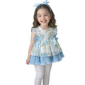 Girls Floral Frock(A-4080)