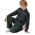 Boys Lining Cotton Casual Shirt (A-1184)