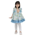 Girls Floral Frock(A-4080)