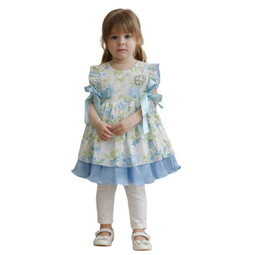 Girls Floral Frock(A-4080)
