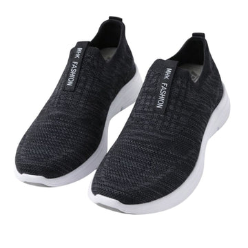 Shaded Charcoal Black Skechers (A-4092)