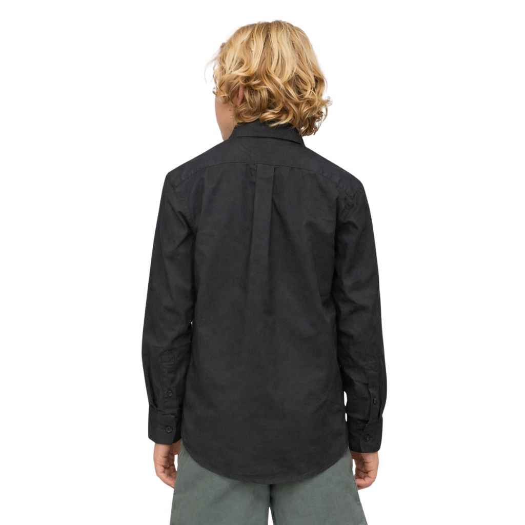 Charcoal Black Boys Casual Shirt (A-945)