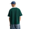 Green & White Color Combination Premium Polos (A-4585)