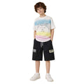 Boys Multicolor Shaded Boys Premium Track Suit (A-4082)