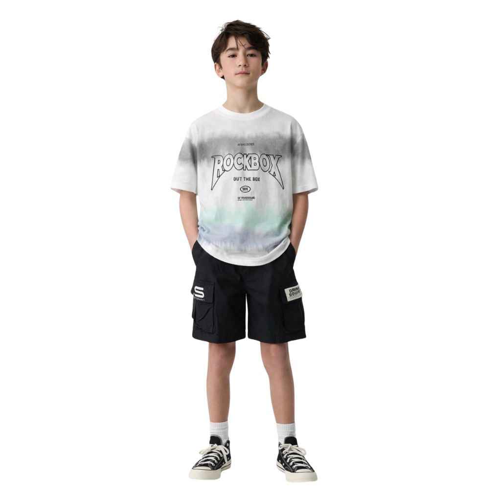 Boys Multicolor Shaded Comfortable Track Suit (A-4082)