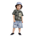 Boys Short & T-Shirt Track Suit (A-4071)