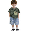 Boys Short & T-Shirt Track Suit (A-4071)
