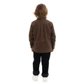 Dark Brown Boys Casual Shirt (A-1087)