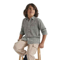 Micro Check Boys Casual Shirt (A-1282)