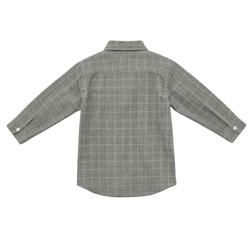 Micro Check Boys Casual Shirt (A-1282)