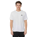 White Self Lining Dry Fit Active Wear T-shirt (A-3298)